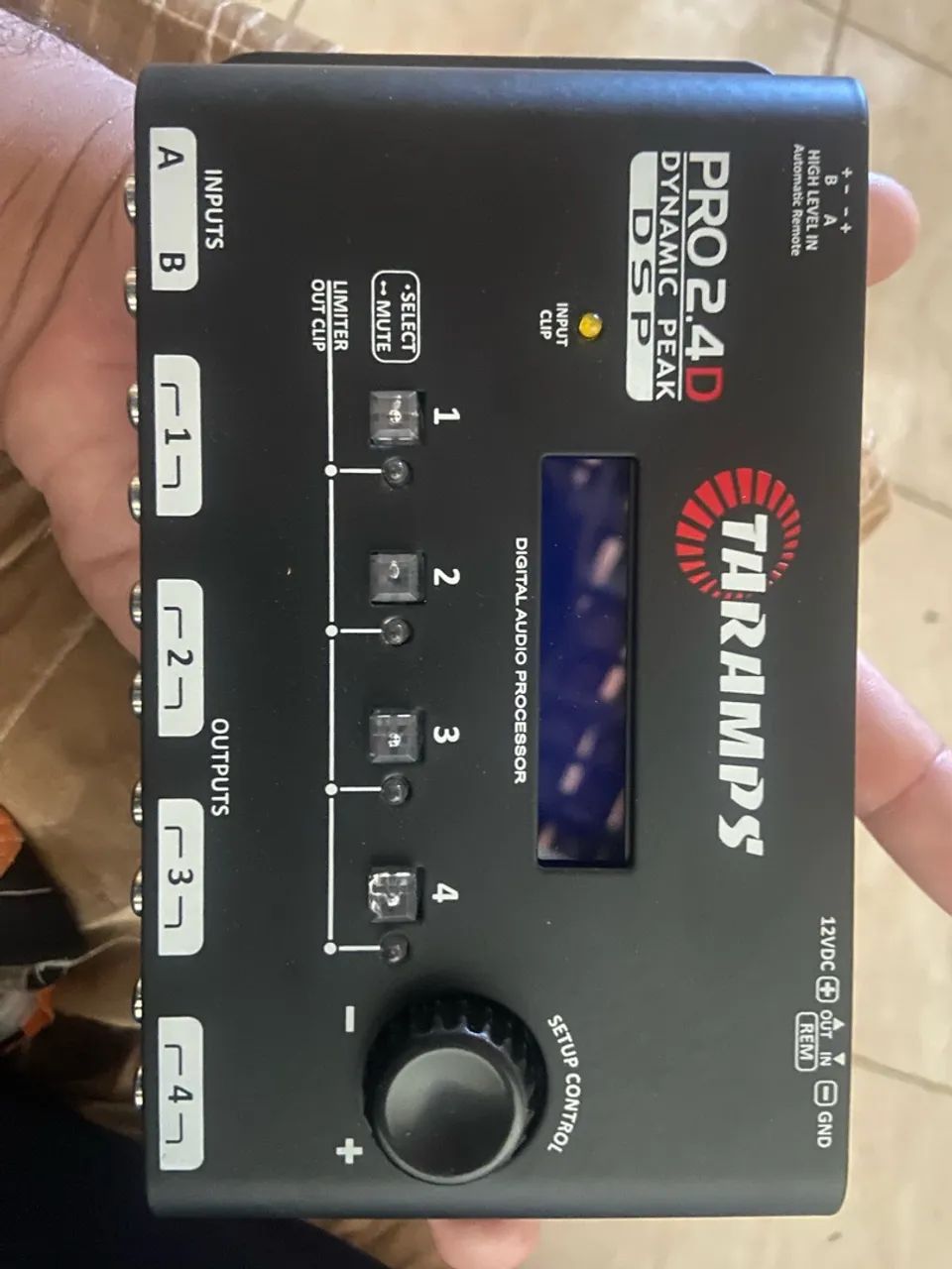 Processador taramps pro2.4D