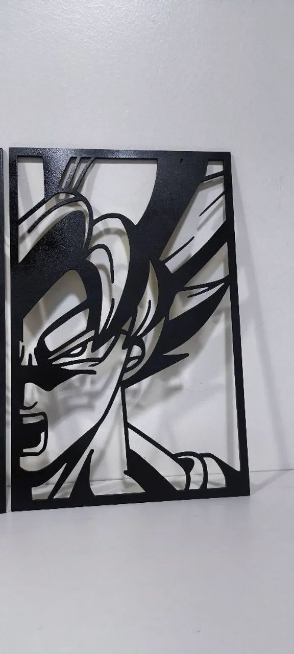 Quadro personalizado MDF dragon ball