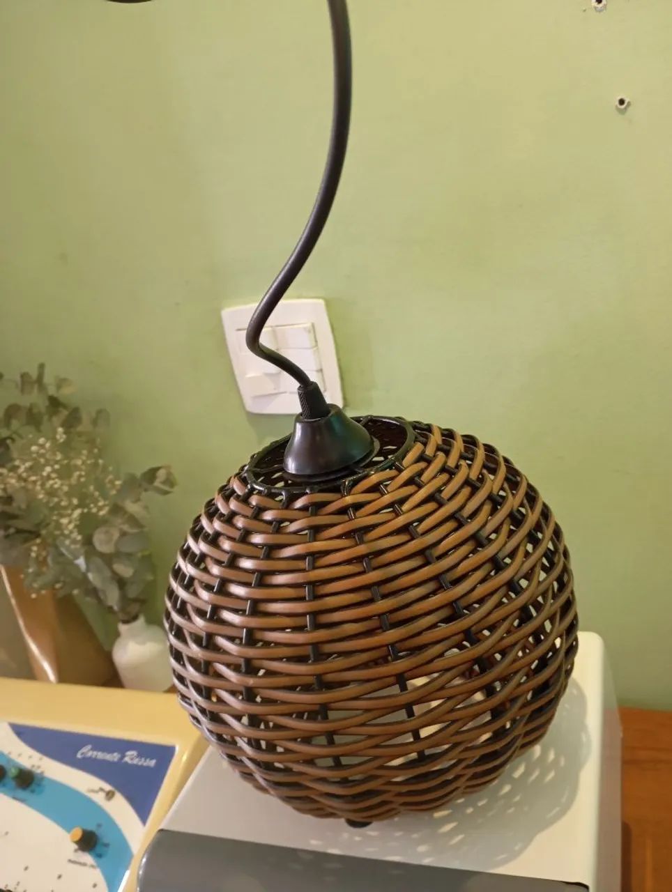 Luminária pendente de bambu  - Foto 5