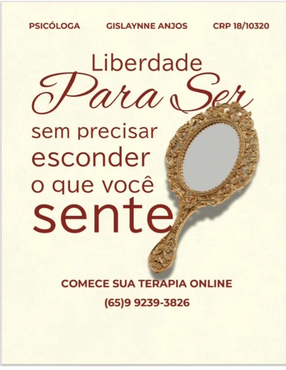 Psicóloga/Atendimento On-line