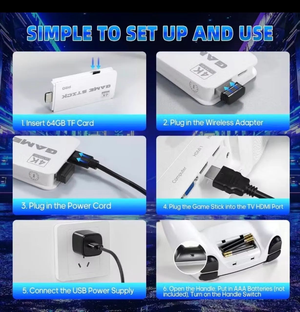 Vídeo Game Stick M15 Plus - Foto 3