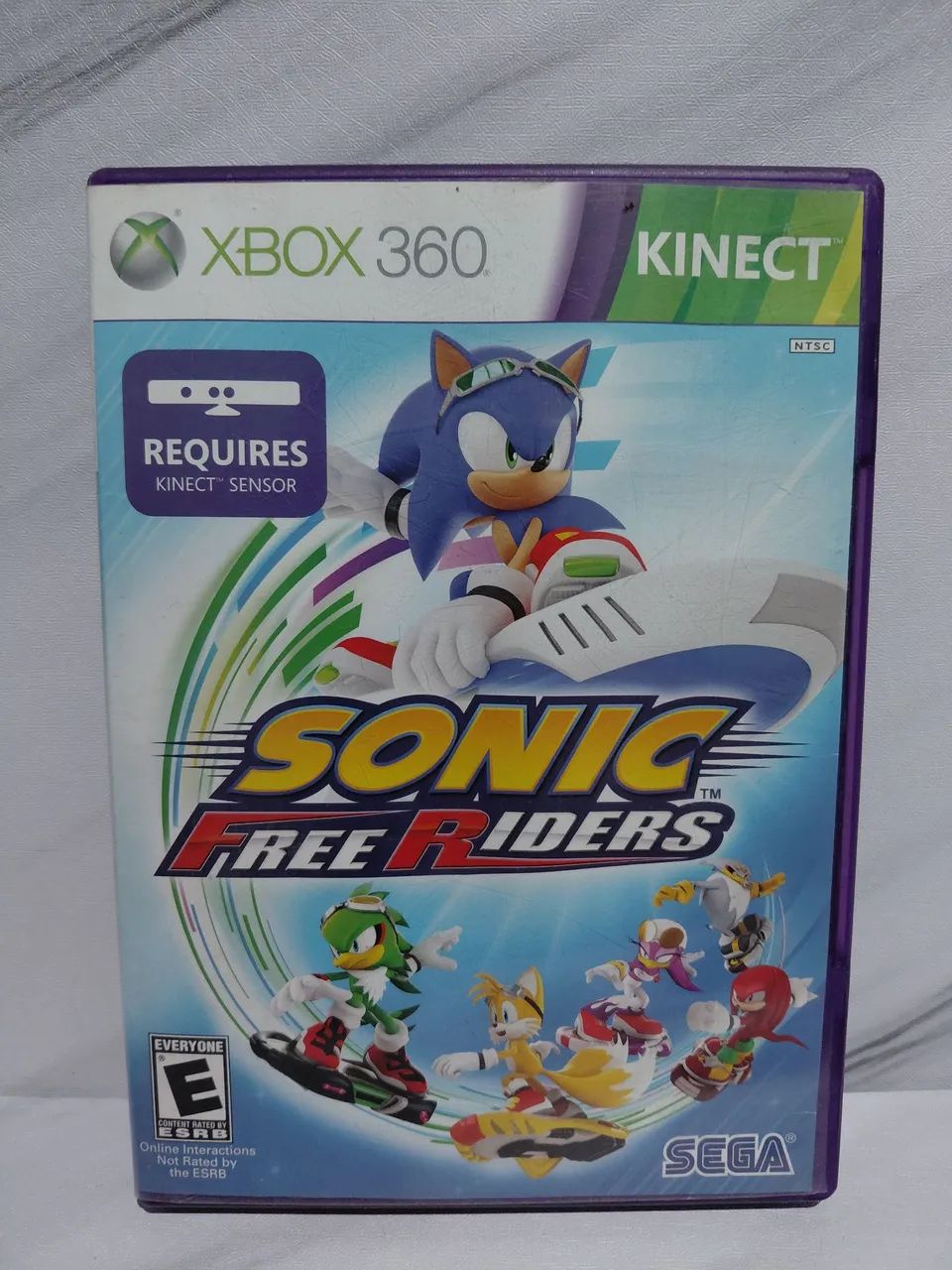Jogo Sonic Free Riders Kinect  Xbox 360