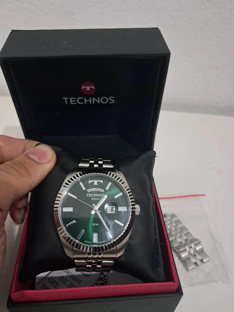 Relogio Technos riviera - fundo verde  - Foto 2