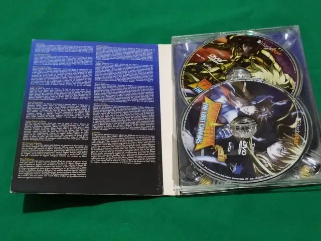 Box Dvd Coleção Cavaleiros do Zodíaco The Lost Canvas 1ª Temporada