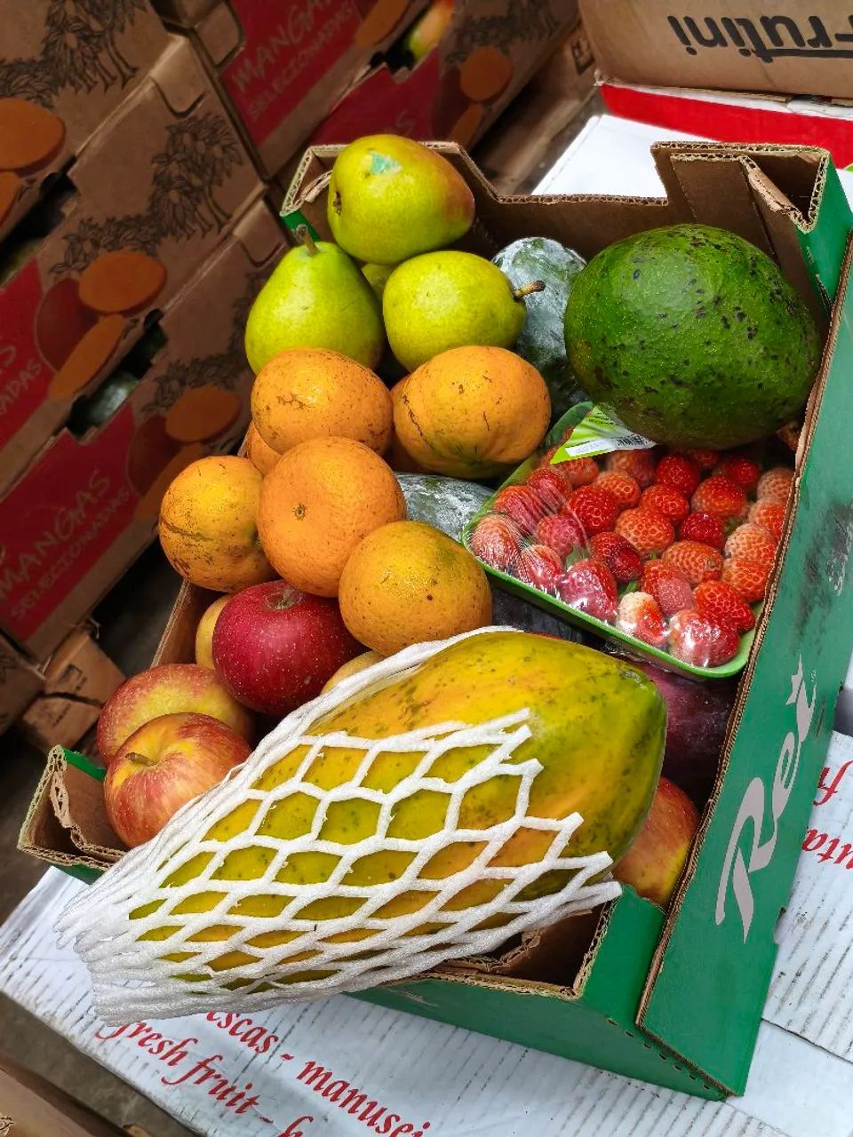CAIXA DE FRUTAS  - Foto 2