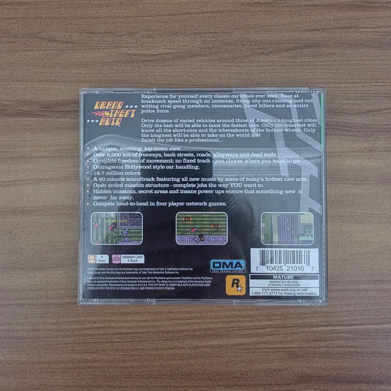 GTA (Greatest Hits) - PS1 [ORIGINAL Americano] - Foto 3