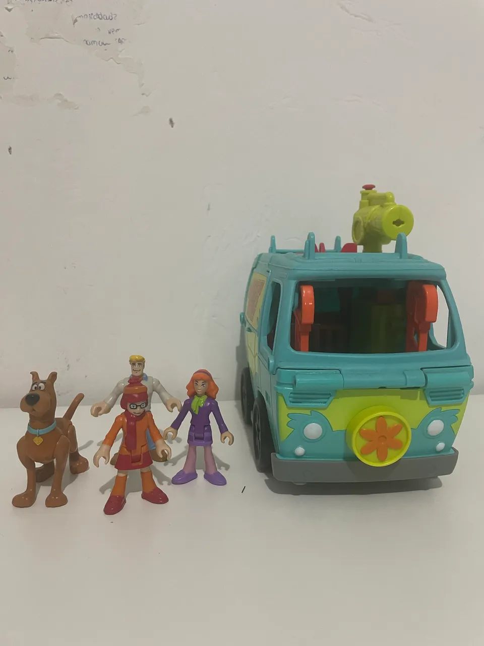 Scooby doo Imaginext conjunto Mystery Machine + figuras colecionáveis 