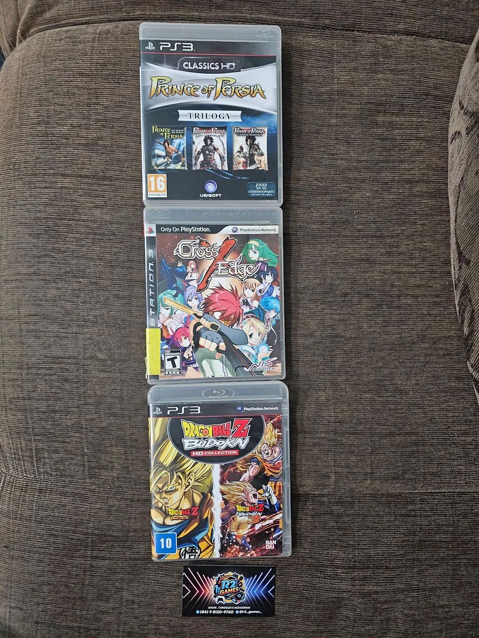 CROSS X EDGE + PRINCE OF PERSIA TRILOGY + DRAGONBALL Z BUDOKAI HD