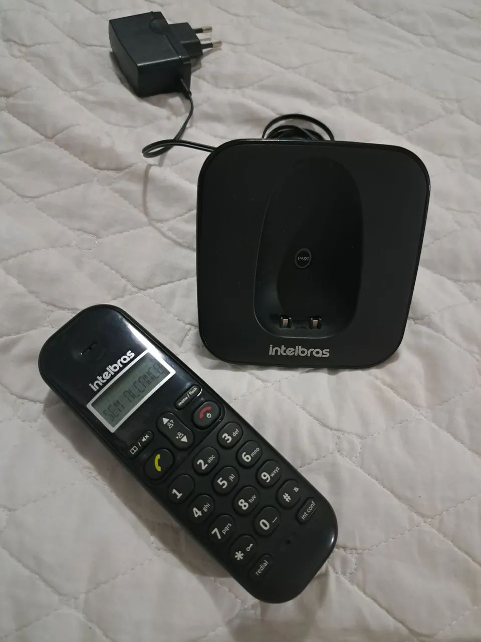 Telefone Sem Fio Intelbras Preto - Foto 2