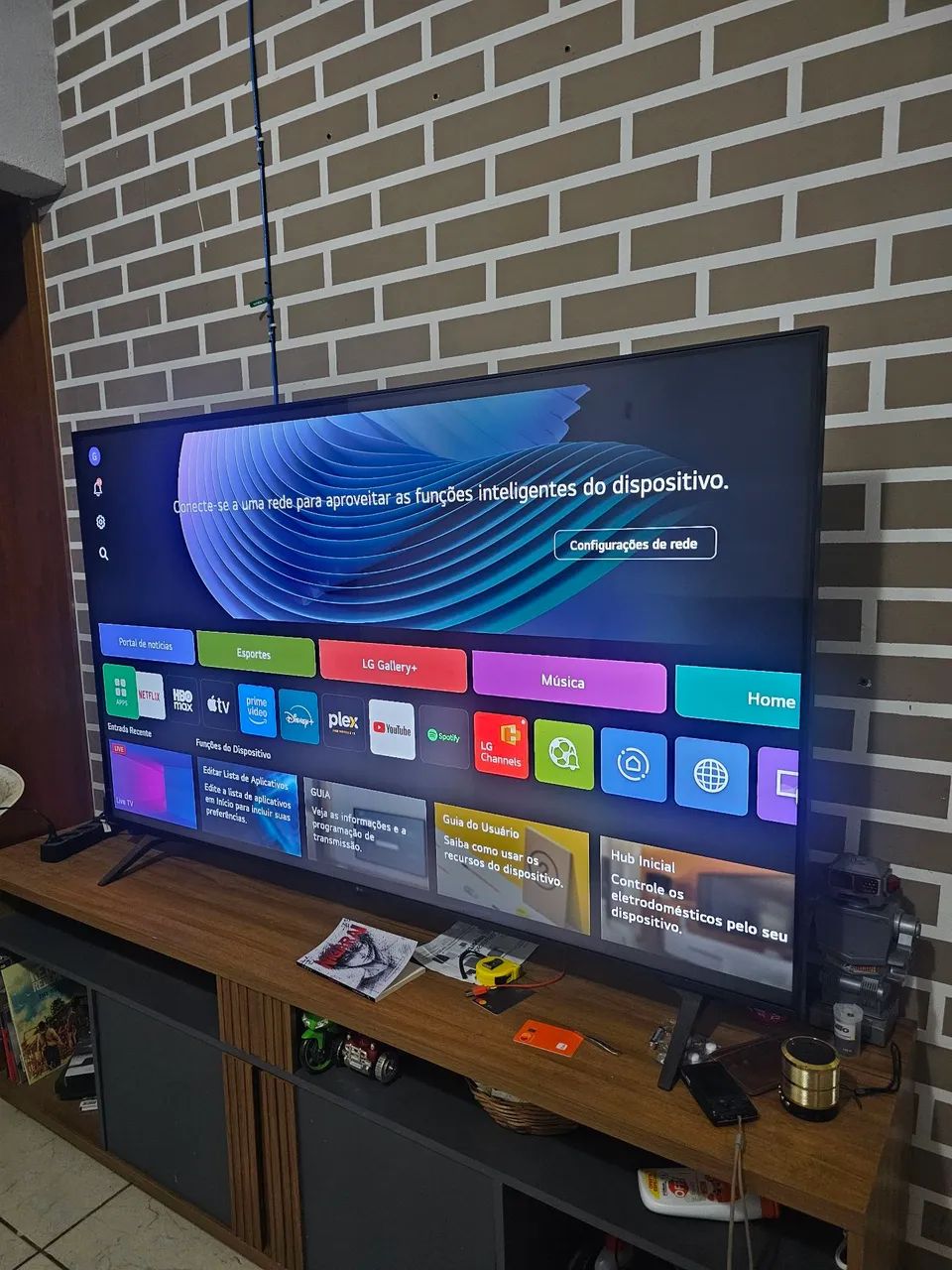 TV LG Smart 65 polegadas 4k HDR bem conservada - Foto 3