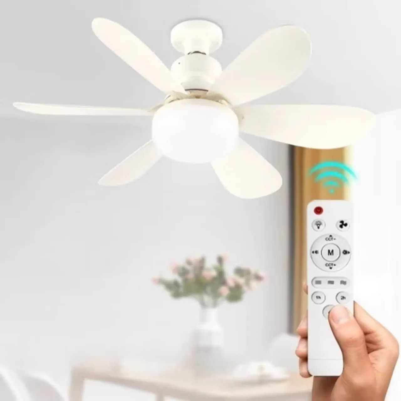 Ventilador de Teto com controle remoto - Foto 3