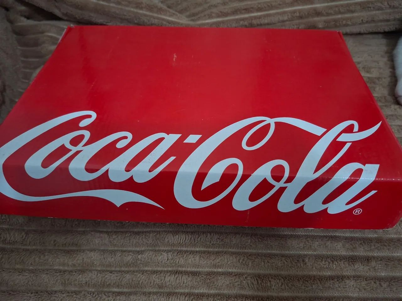 Chinelo da Coca cola