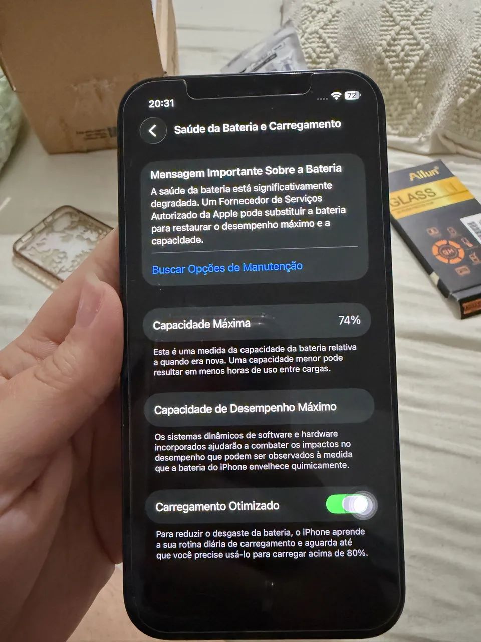 iPhone 12 128g 74% saúde bateria - Foto 4