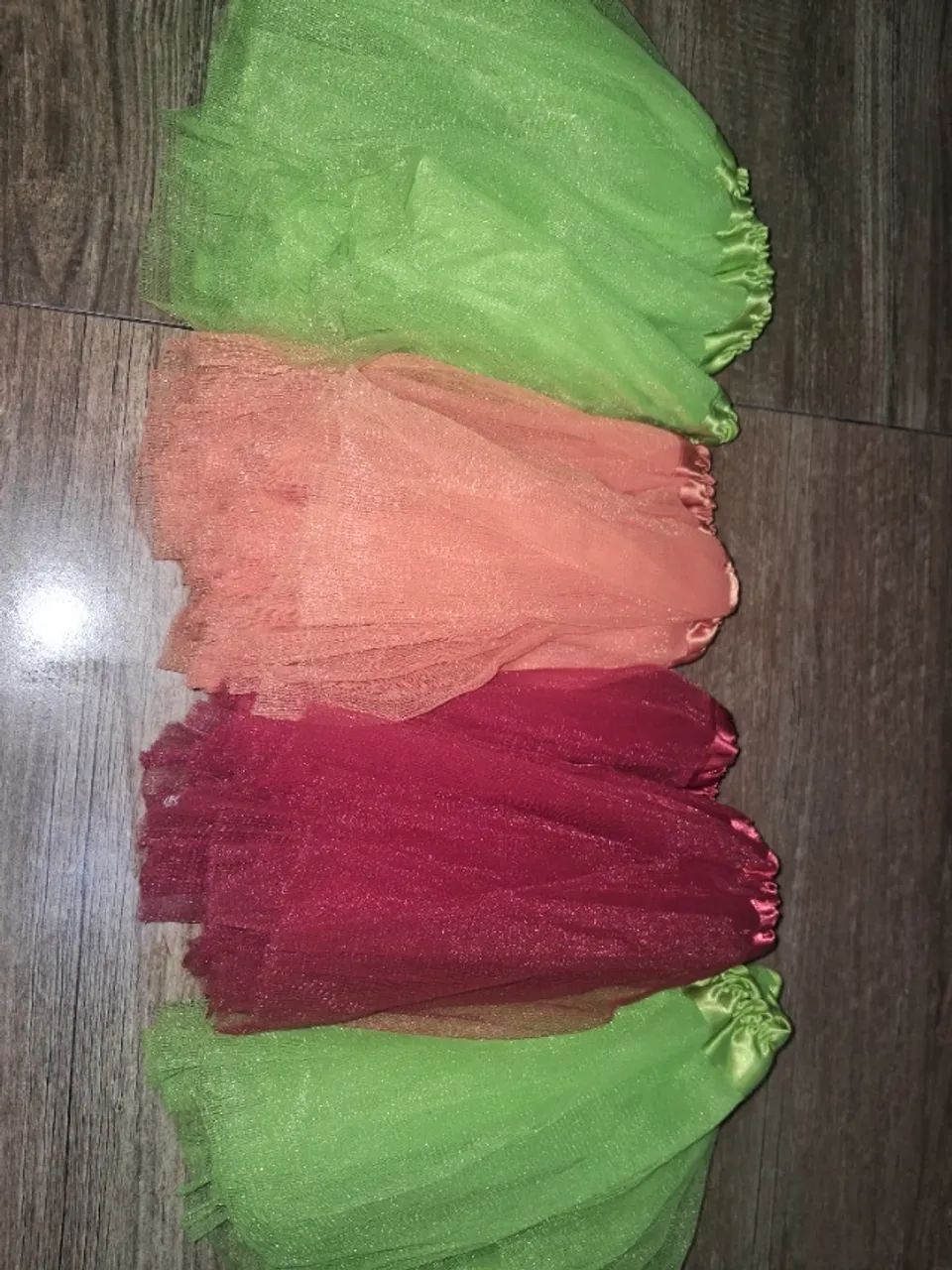 Saia de tule infantil
