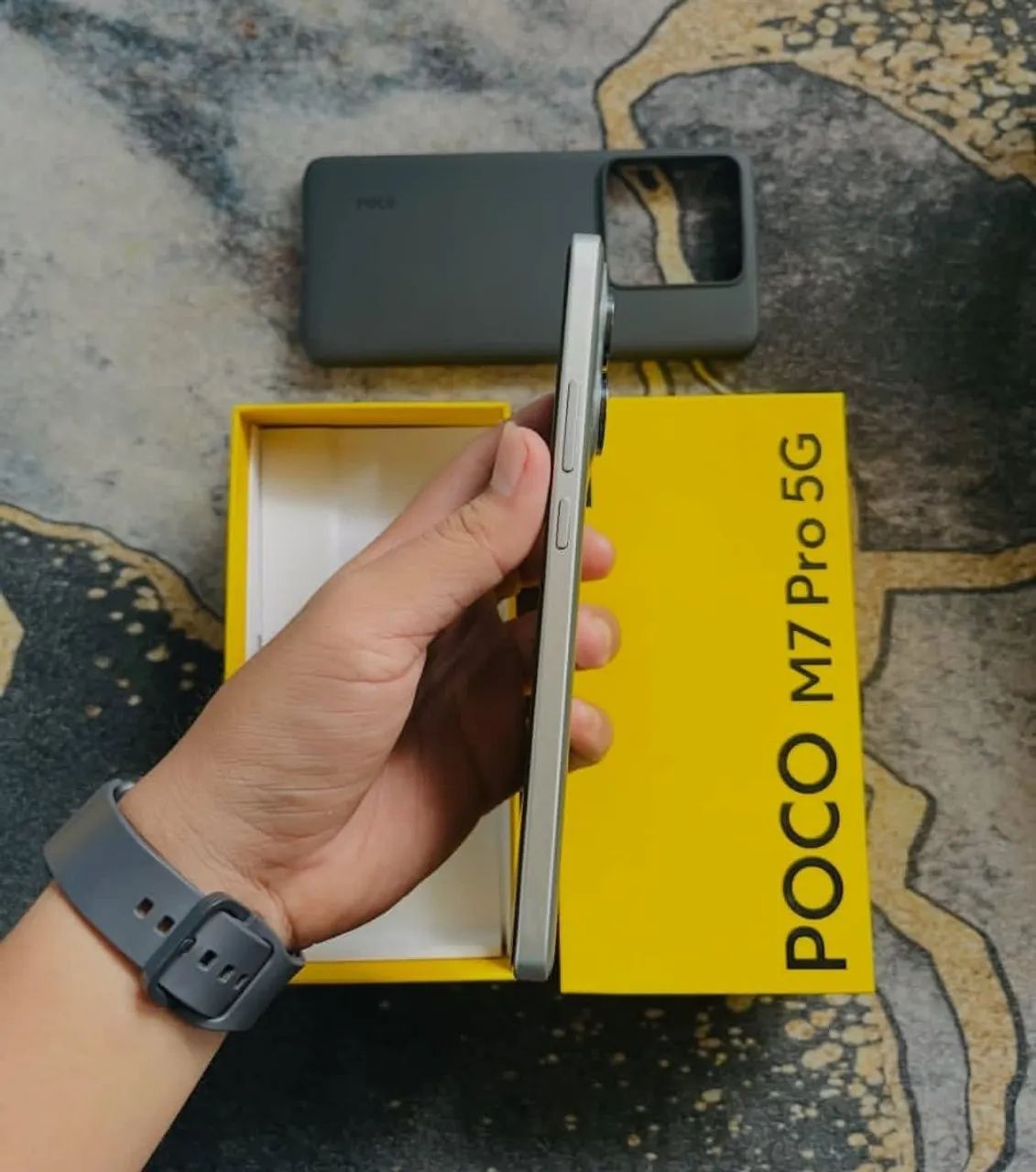 Poco M7 Pro 5G 256GB com NFC completo na caixa! - Foto 5
