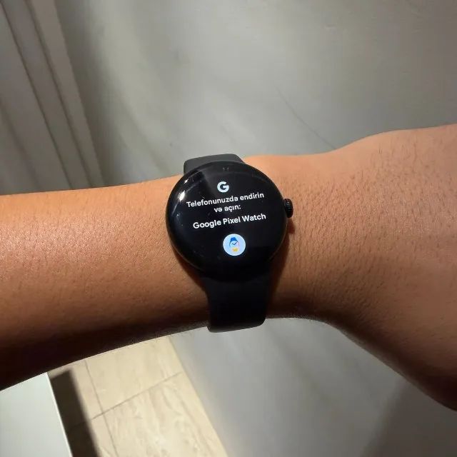 Relogio Smartwatch Google Pixel Watch 1 - 41mm Black Obsidian - Foto 5