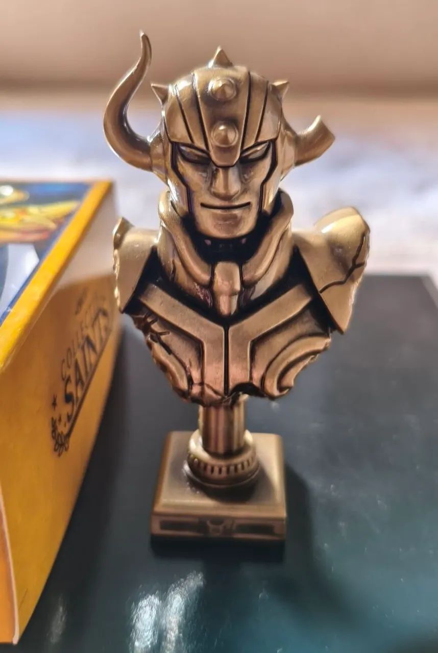 Estátua cavaleiros dos zodíaco Aldebaran de Touro - Foto 6