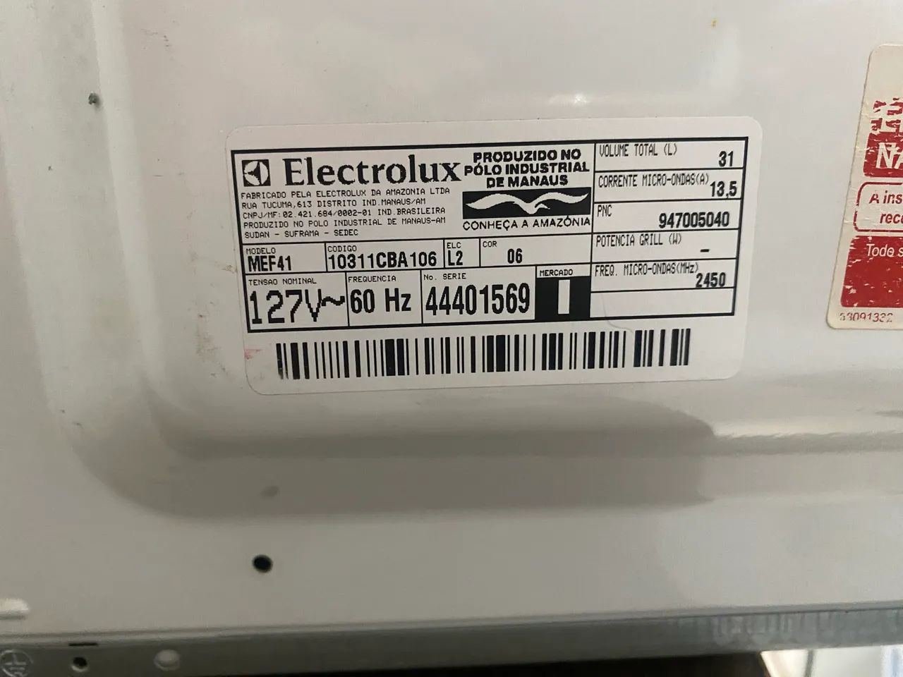 Microondas Eletrolux 31 litros  - Foto 3