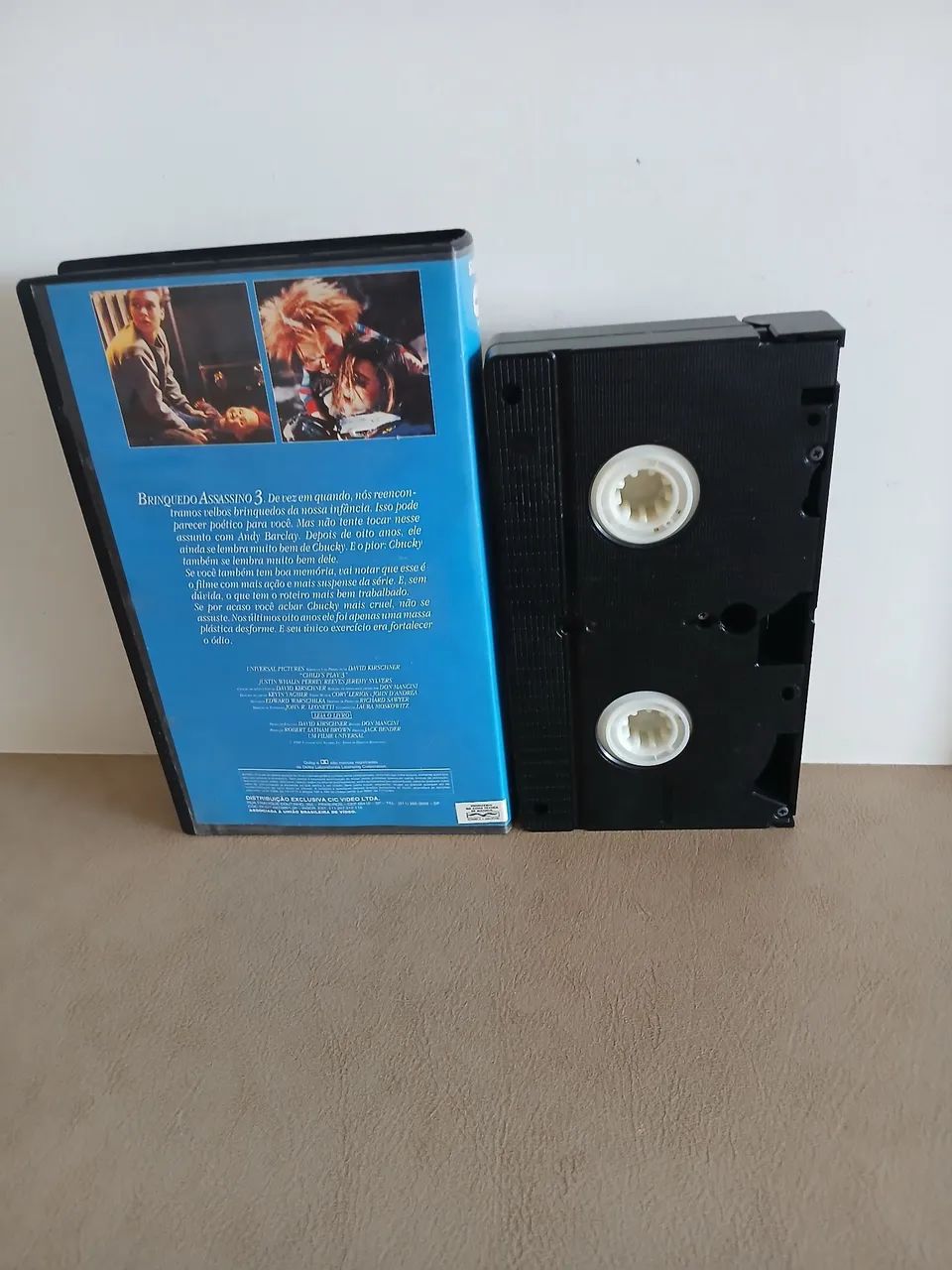 Fita Vhs Brinquedo Assassino 3 - Raridade  - Foto 2