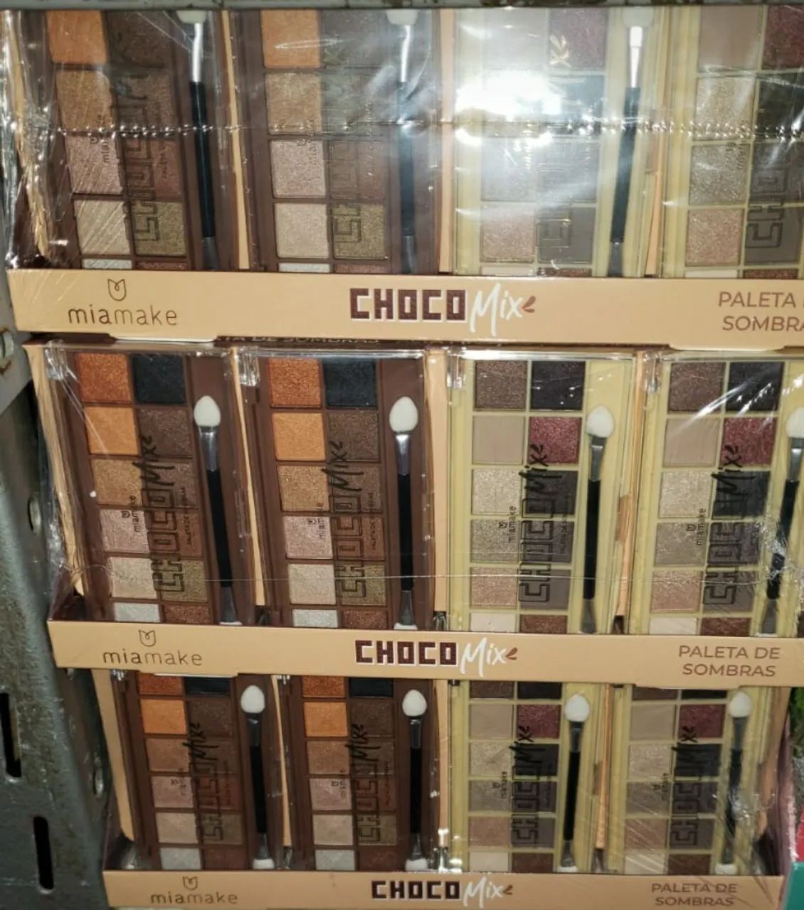CAIXA COM 24 PEÇAS DE SOMBRAS CHOCO MIX MIAMAKE<br> - Foto 3