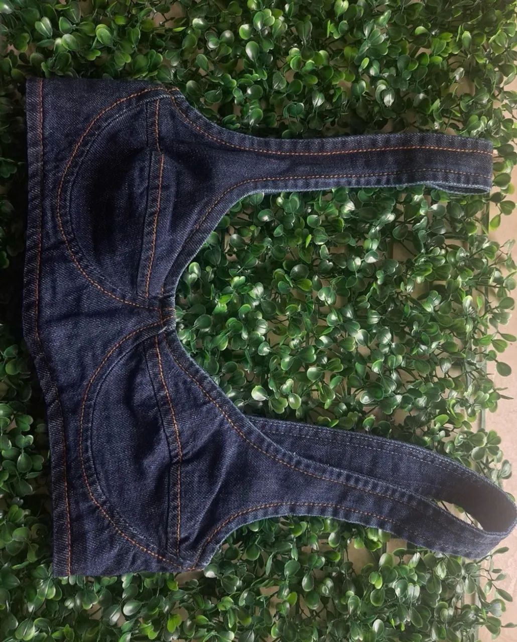 Top Jeans Farm tamanho P - Foto 2