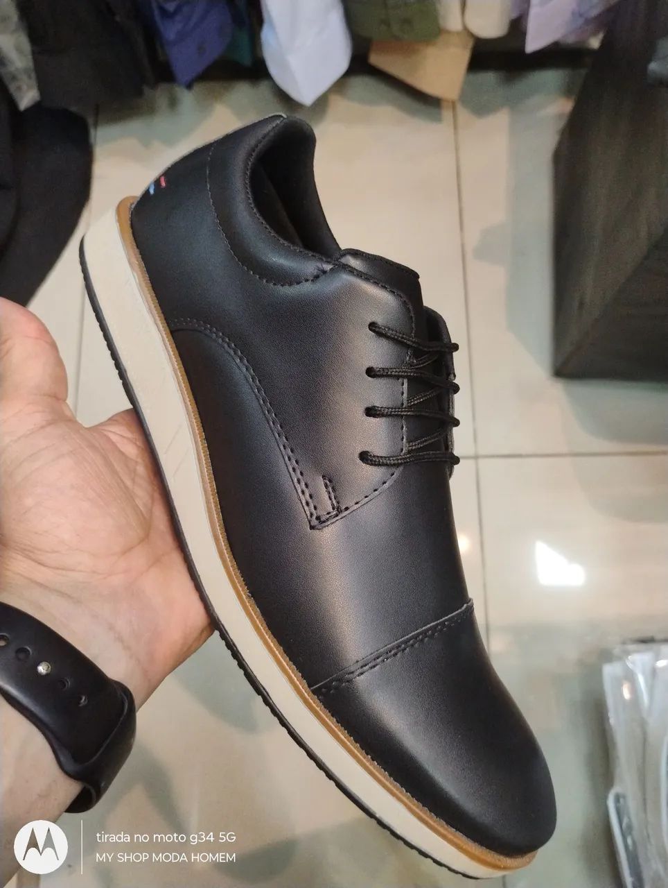 Sapato masculino cadarço solado antiderrapante promoção de 199, por 159,  contato pelo zap