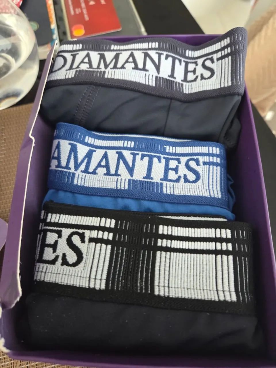 Kit com 3 cuecas Diamantes  - Foto 2