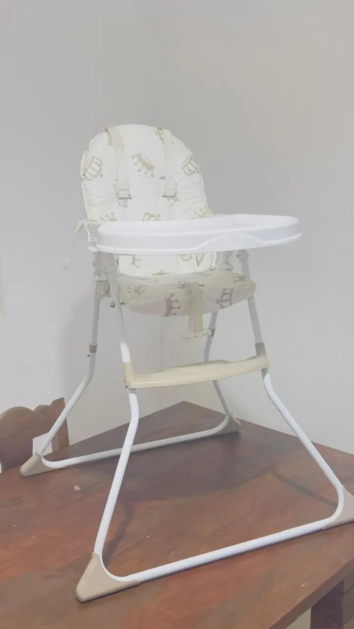 Cadeira Alimentacao Bebe Alta Até 23kg - Galzerano