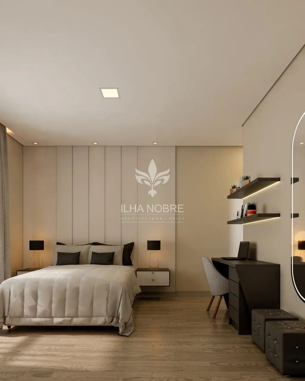 Casa mobiliada 2 quartos para alugar na Vargem Grande Florianópolis com 115 m² - Foto 3