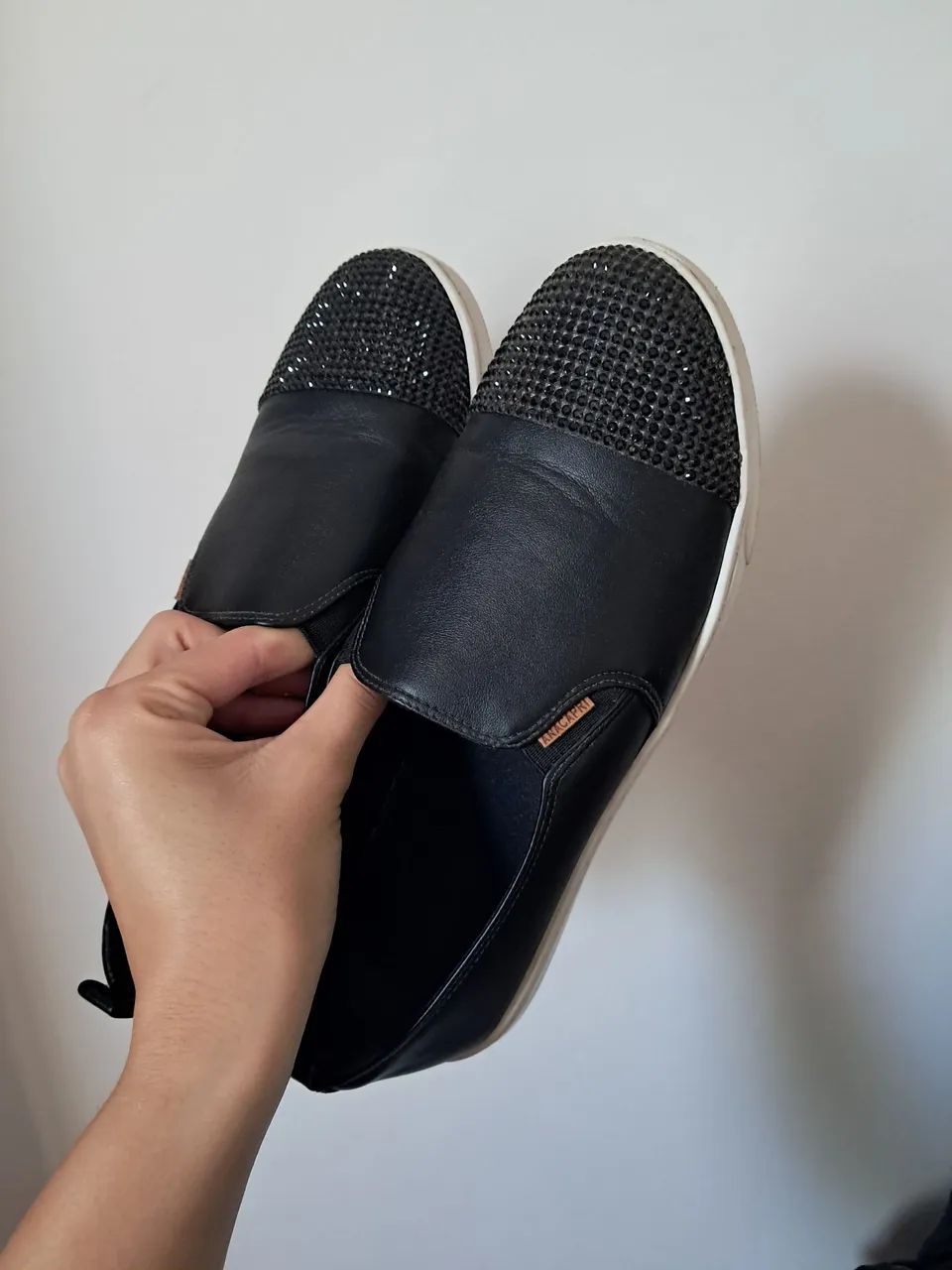 Tênis preto anacapri - Foto 4