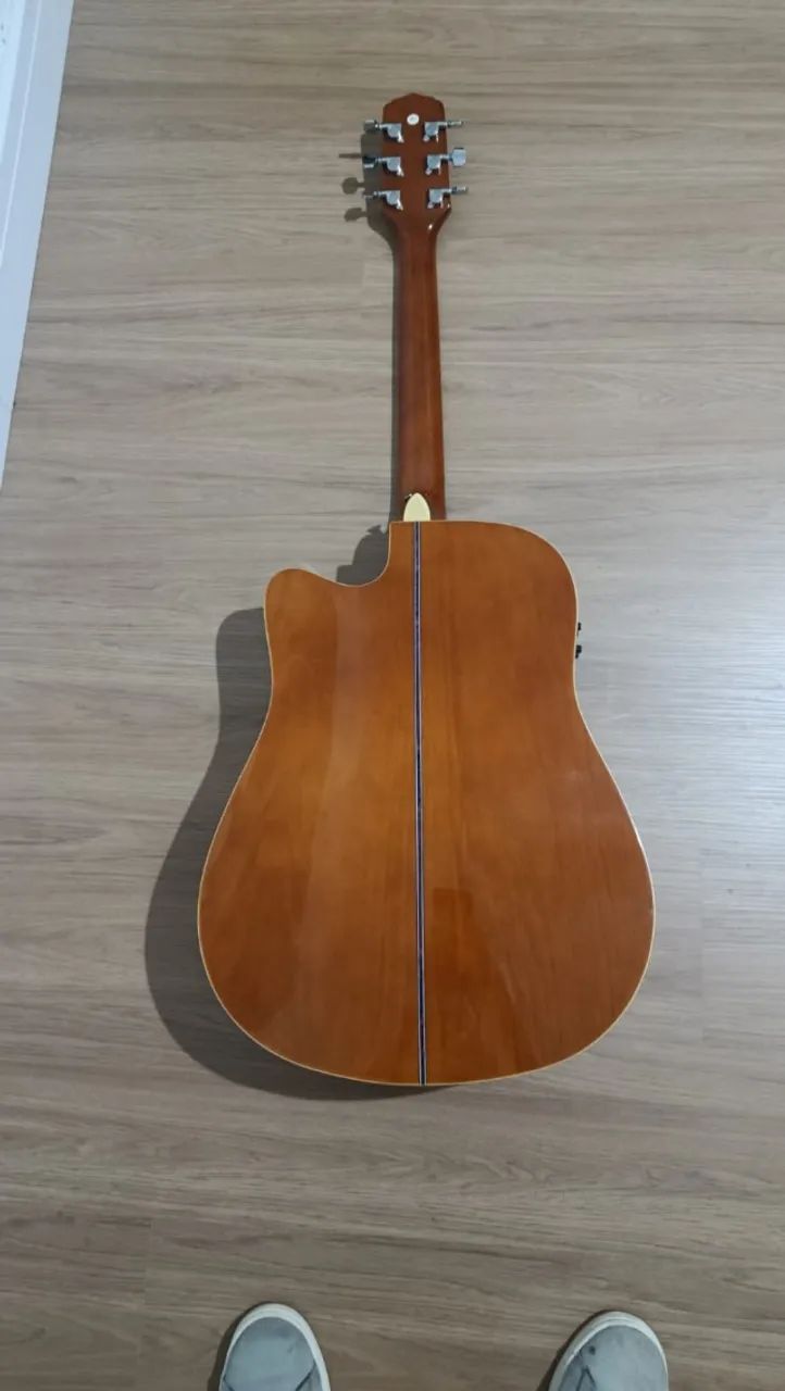 Violão Giannini Eletroacústico Aço - Foto 2