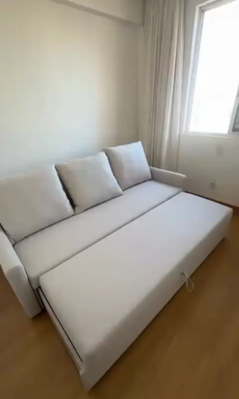 SOFÁ CAMA - 3 LUGARES - SUPER CONFORTÁVEL - Foto 2