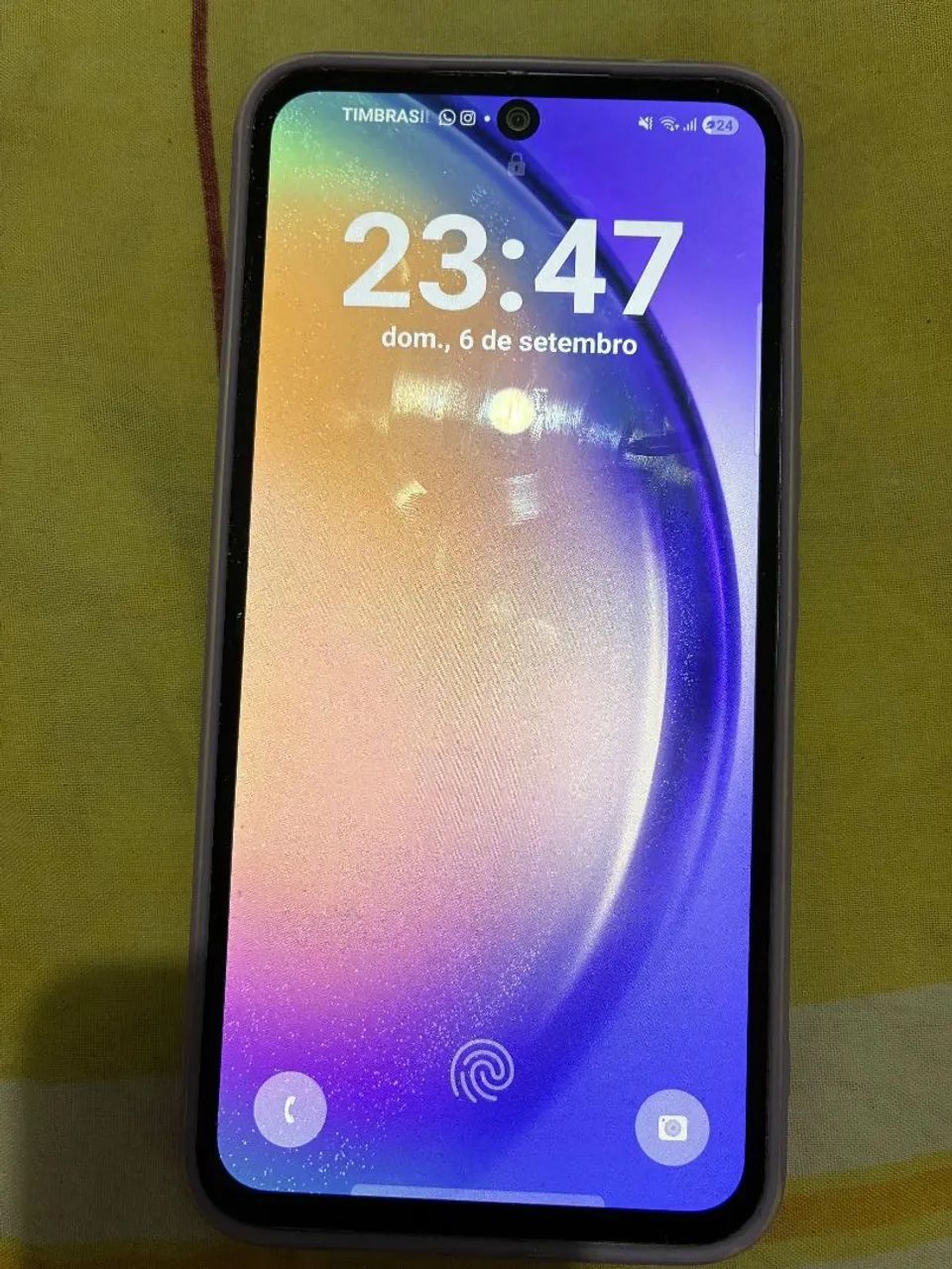 Galaxy a54 com nota seminovo - Foto 5