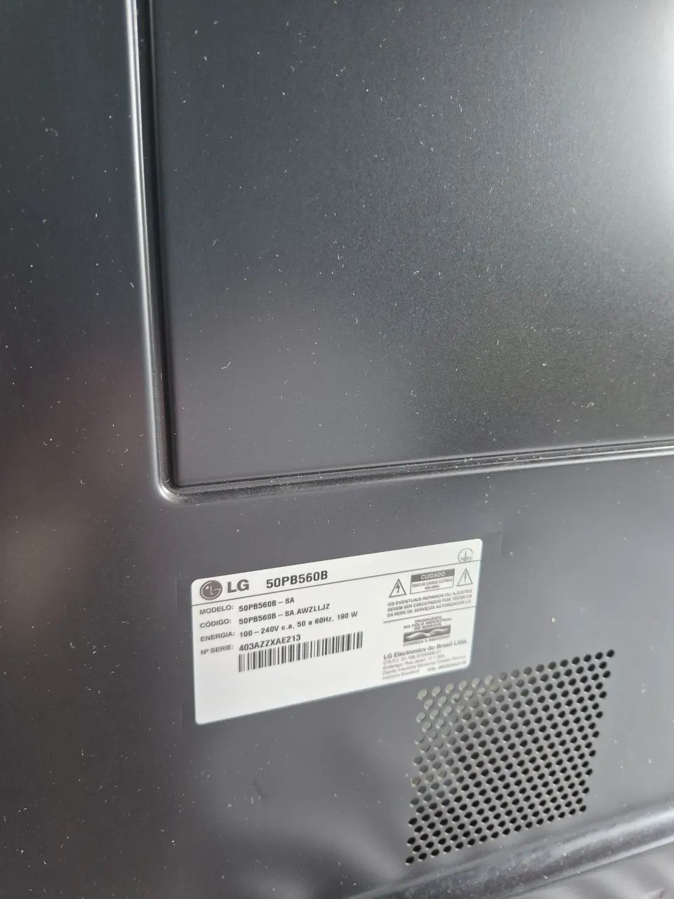 TV  - LG - 55 polegadas.
