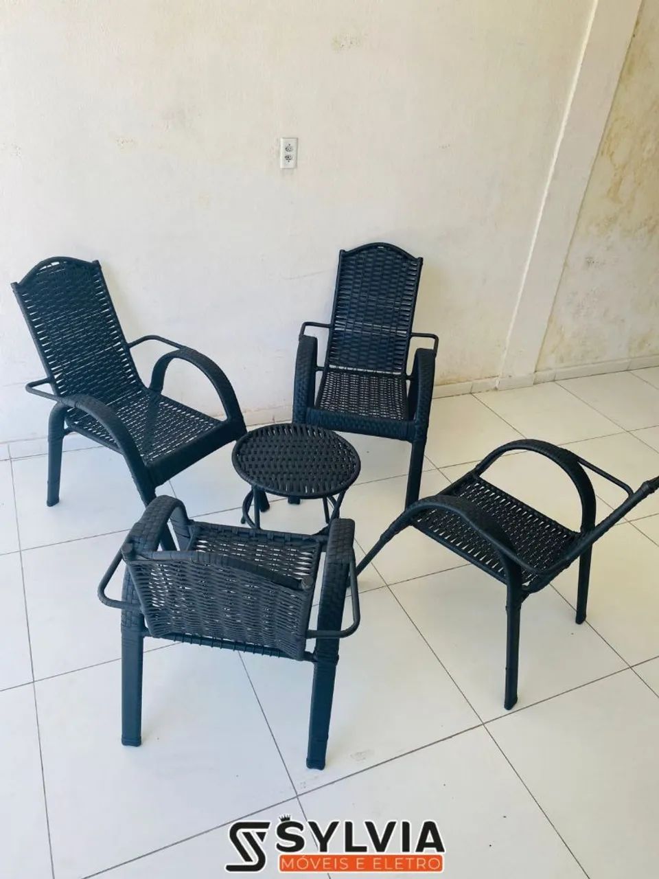 Conjunto área externa fibra preto - Foto 2