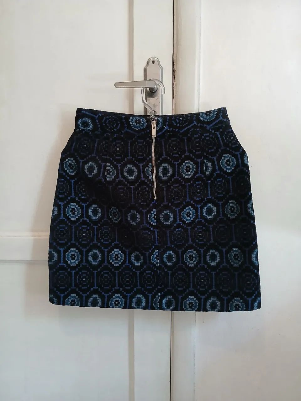 Saia Bordada Importada da Zara (Tam XS/PP) - Foto 2
