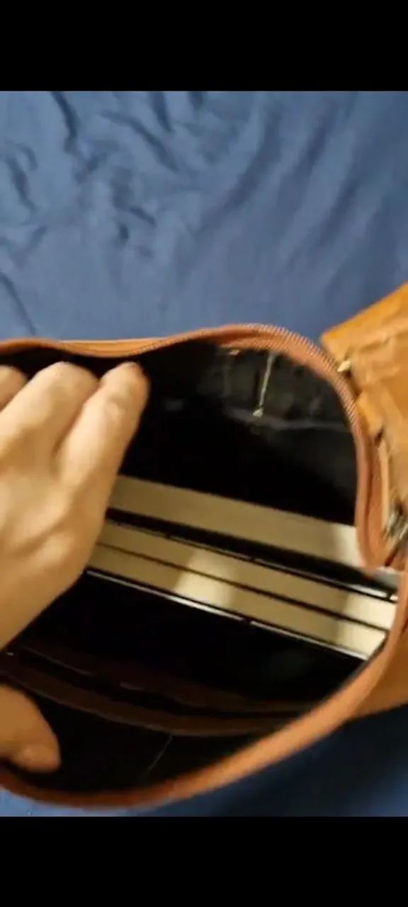 Bolsa couro de verdade  - Foto 4
