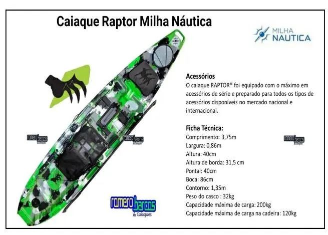 CAIAQUE RAPTOR A PEDAL - Foto 4