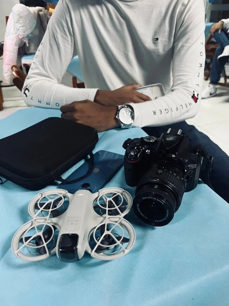 DRONE DJI NEO + CONTROLE - Foto 2