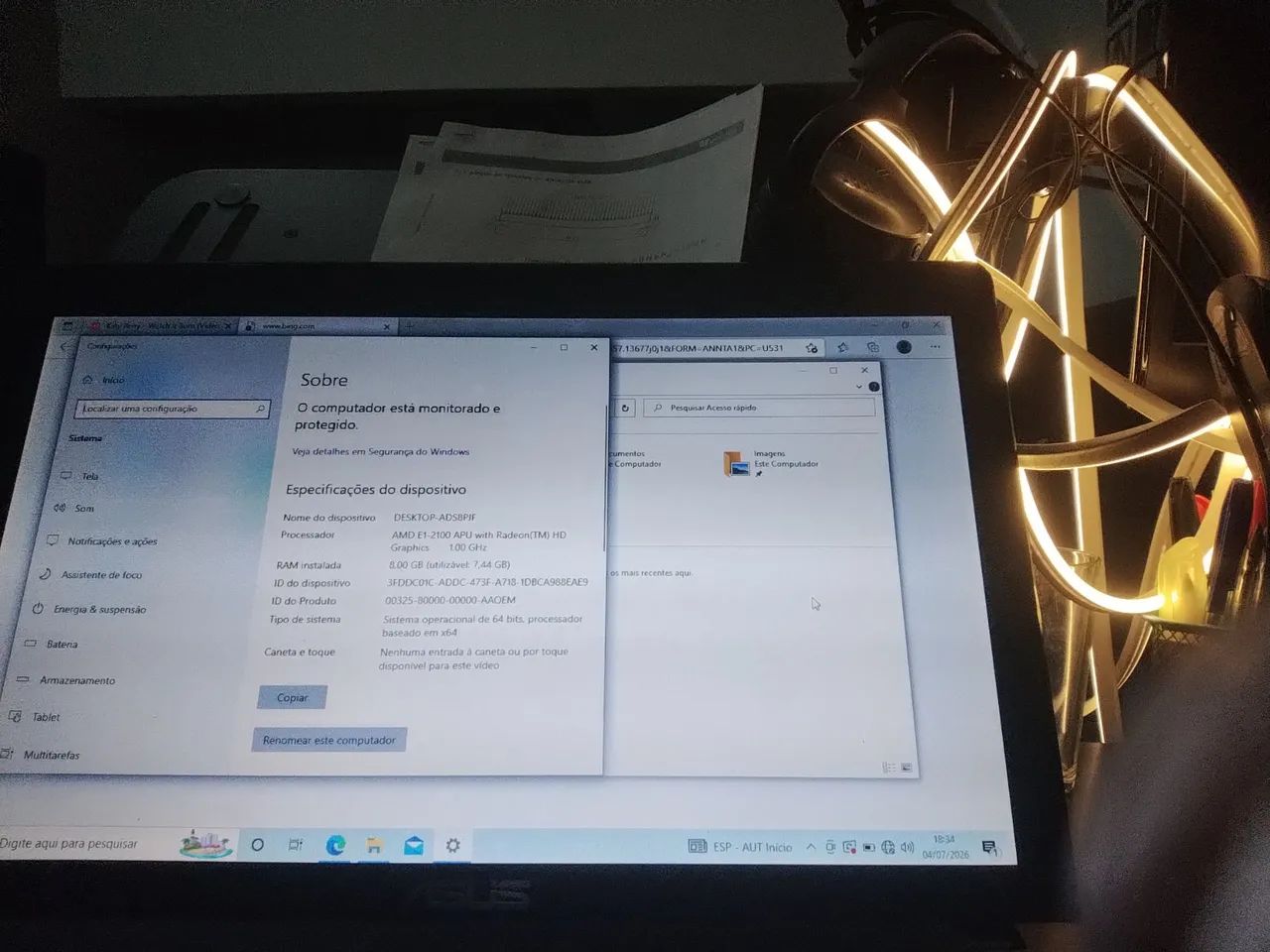 Notebook Asus - Foto 5
