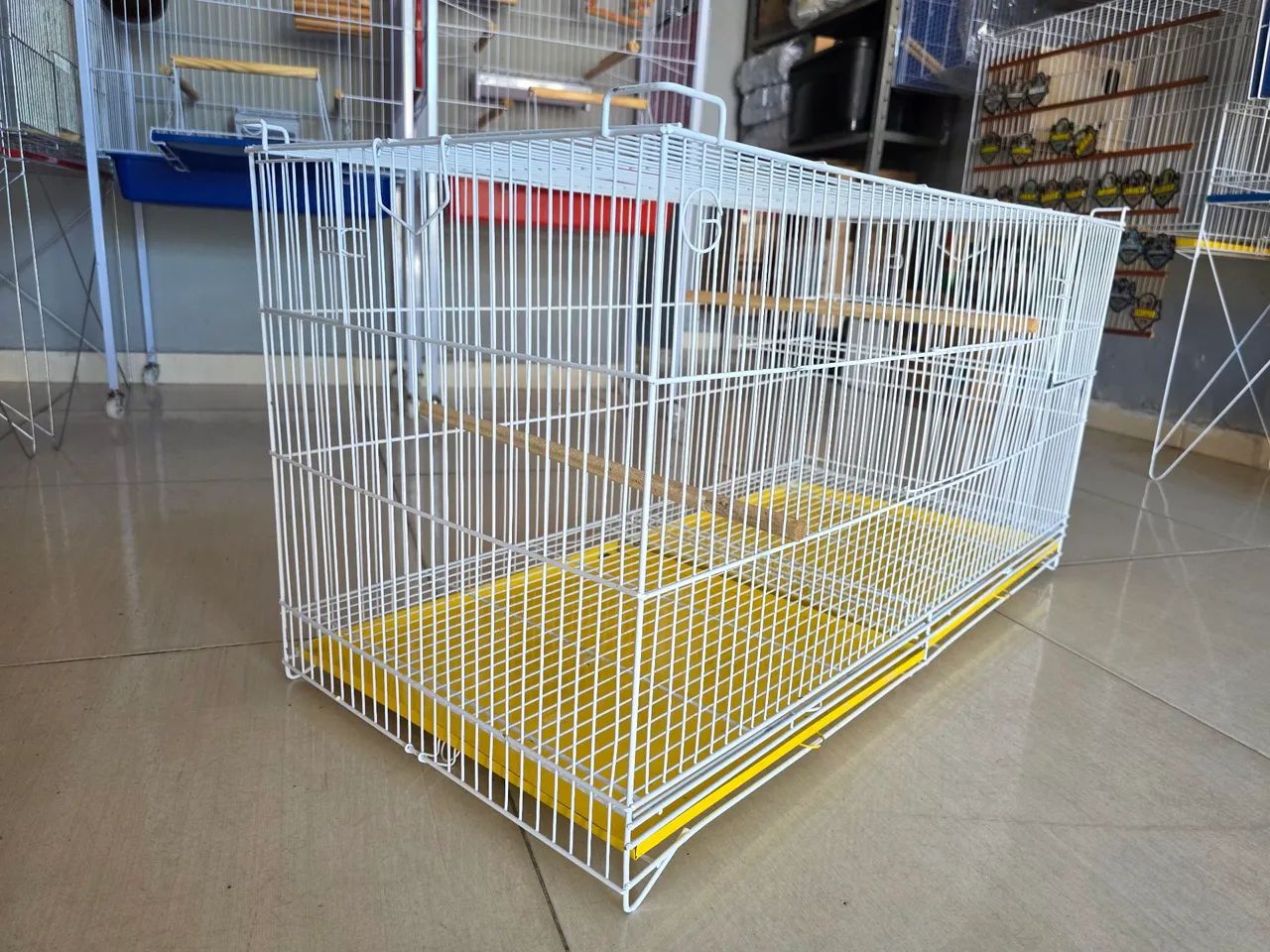 Gaiola de reprodução em ferro - Foto 3