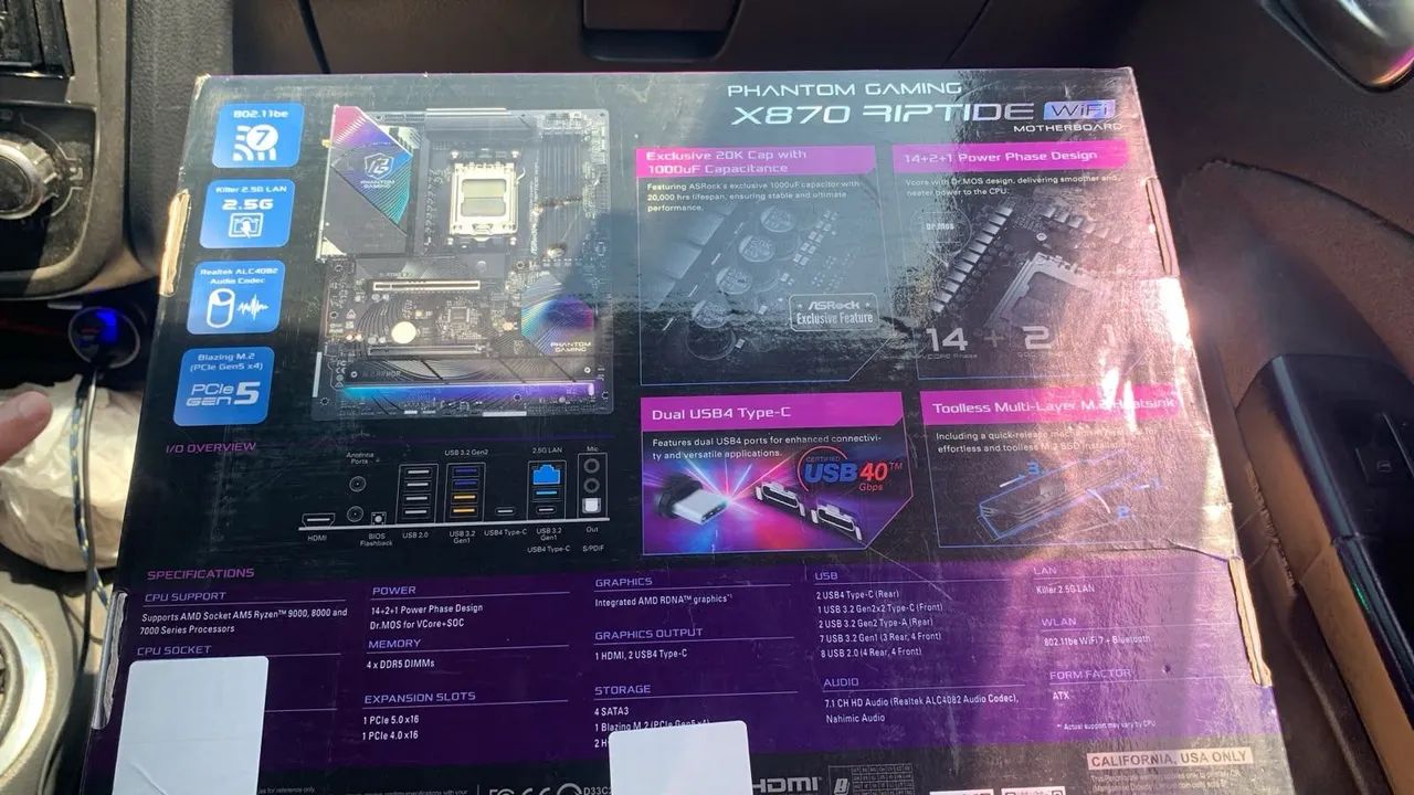ASRock Phantom Gaming X870 Riptide - Foto 3