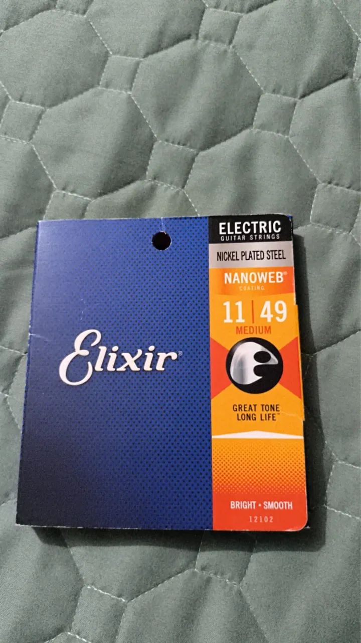 Encordoamento ELIXIR 011 Guitarra Phosphor bronze