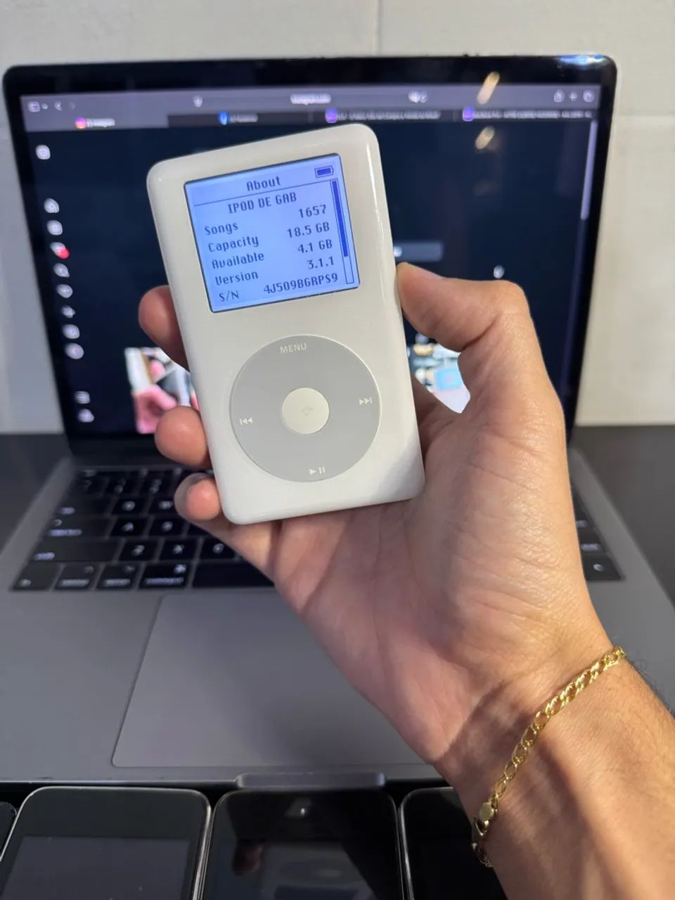 Ipod classic 4ª Geração (Monocromático) 20GB - Equipamentos e