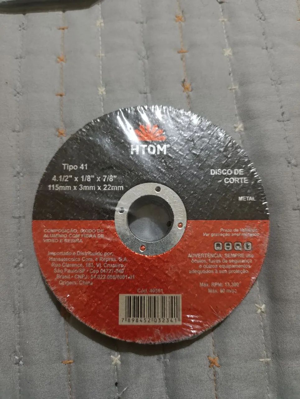 Disco de corte 