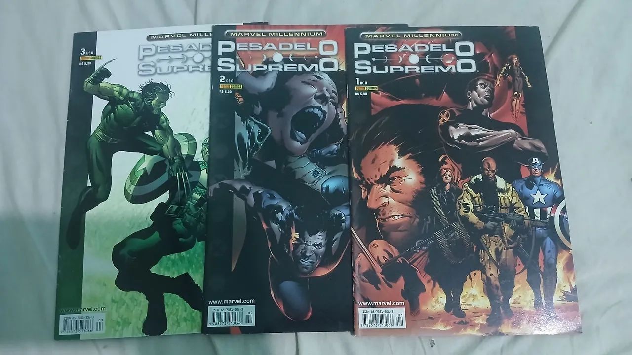 Marvel Millenium - Pesadelo Supremo completo 8 edições  - Foto 3