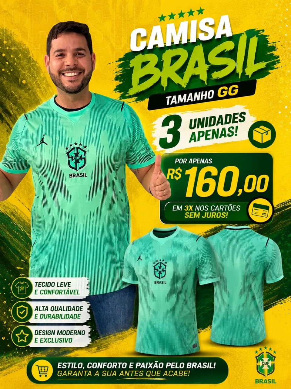 Camisa da copa do mundo 2026