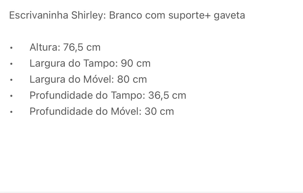 Escrivaninha nova. Nunca montada - Foto 2