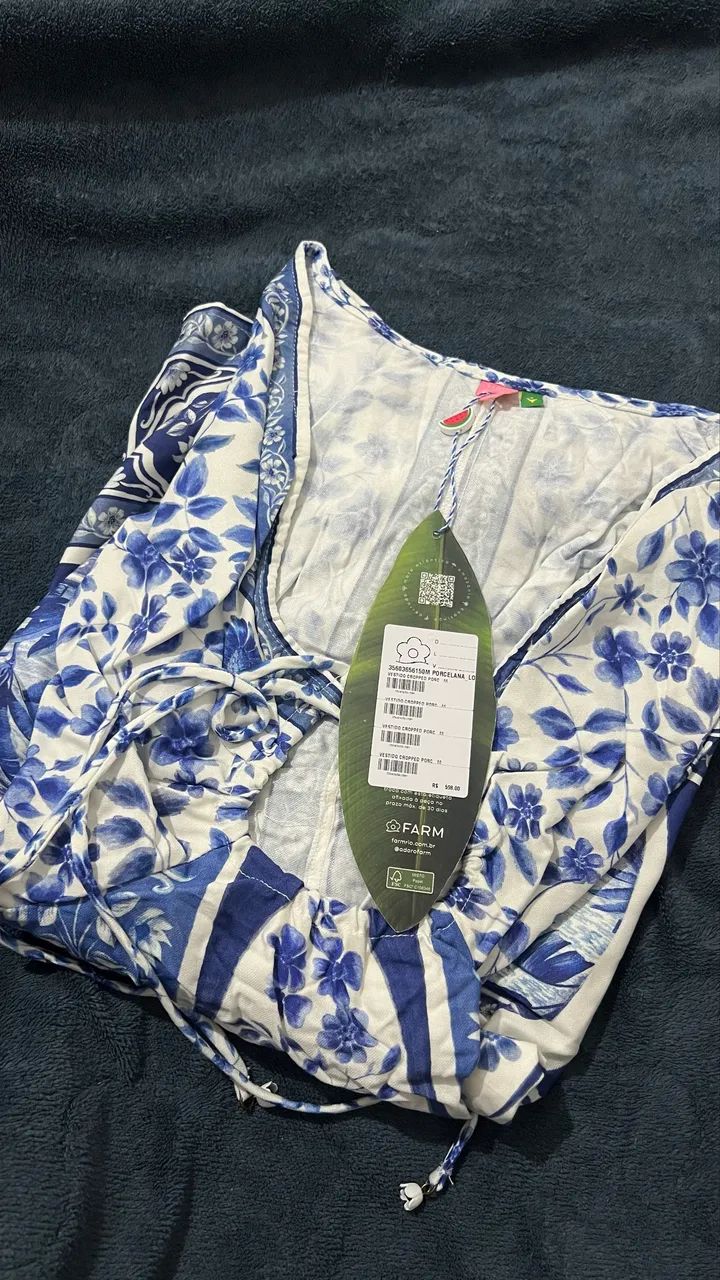 vestido FARM nunca usado