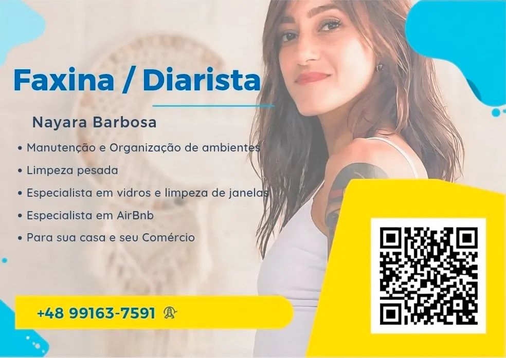 Faxina diarista limpeza freelancer 